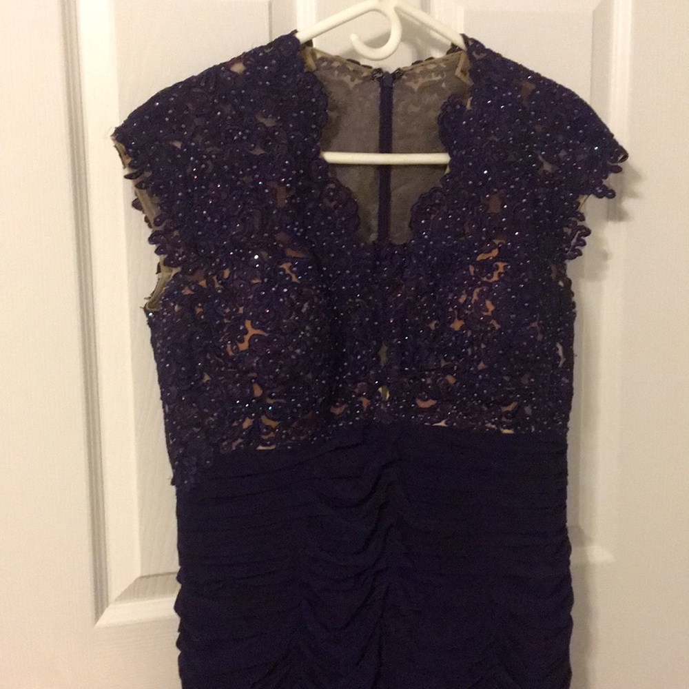 Mother of the Bride - cap sleeved gown- worn once